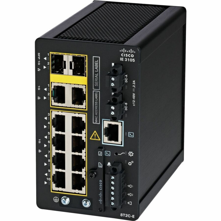 Коммутатор CISCO IE-3105-8T2C-E
