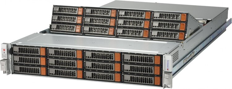 Корпус Supermicro CSE-826SE1C-R1K02JBOD