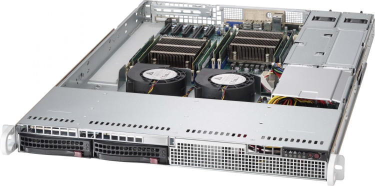 Корпус для сервера Supermicro CSE-813LT-R500CB Корпус для сервера Supermicro CSE-813LT-R500CB