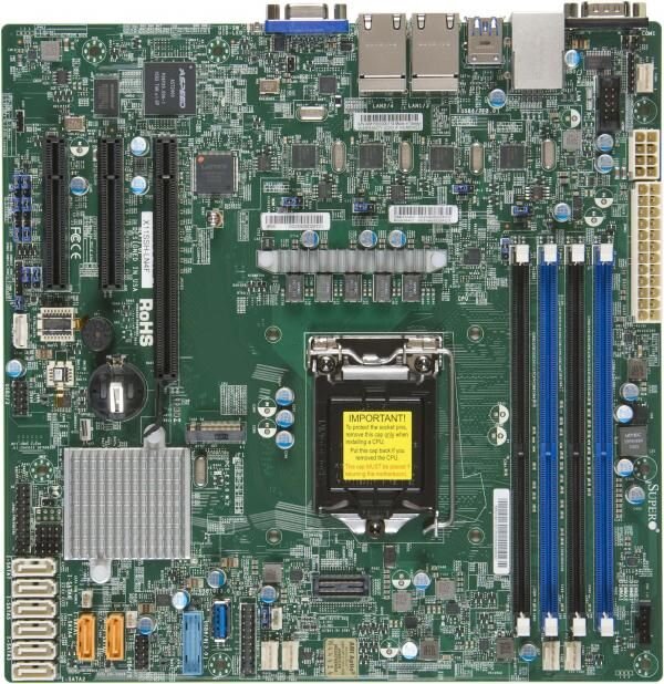 Материнская плата Supermicro MBD-X11SSH-LN4F-O