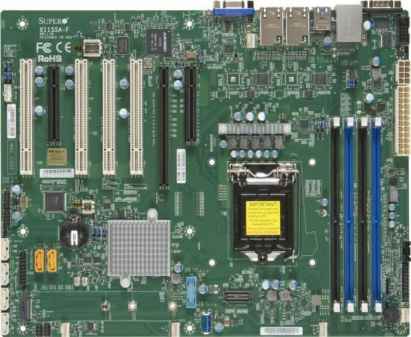Материнская плата Supermicro MBD-X11SSA-F-B Материнская плата Supermicro MBD-X11SSA-F-B