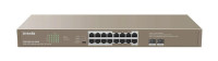 Коммутатор TENDA TEG1118P-16-250W