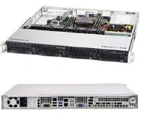 Серверная платформа 1U Supermicro SYS-5019P-M
