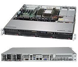 Серверная платформа 1U Supermicro SYS-5019P-MTR