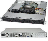 Серверная платформа 1U Supermicro SYS-5019P-WT