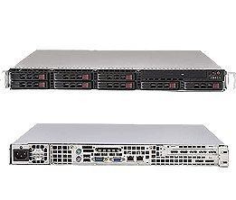 Серверная платформа 1U Supermicro SYS-1026T-M3 Серверная платформа 1U Supermicro SYS-1026T-M3