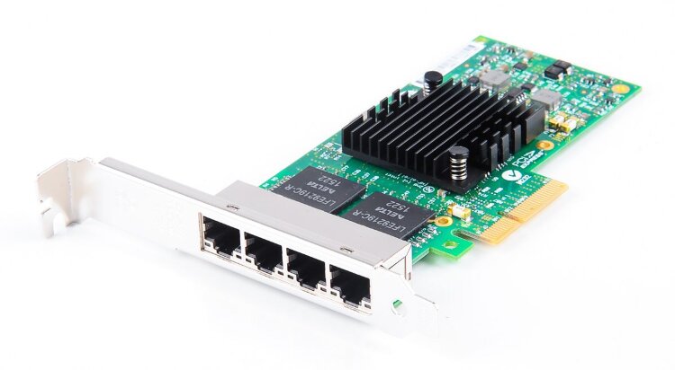 Сетевая карта INTEL E1G44HTBLK