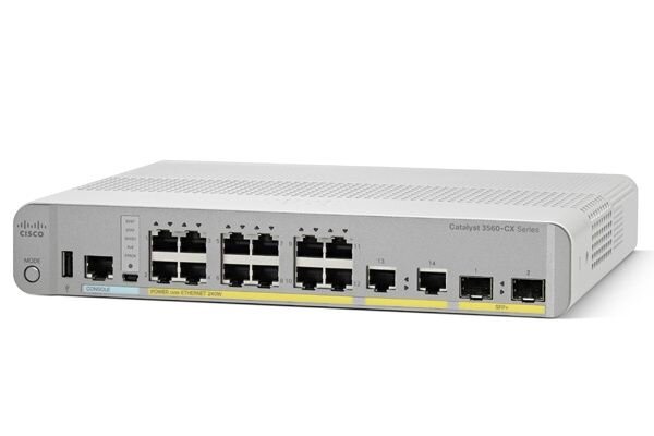 Коммутатор CISCO WS-C3560CX-12PD-S