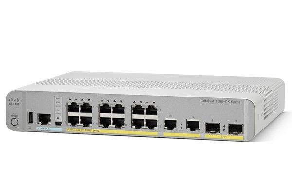 Коммутатор CISCO WS-C3560CX-12PD-S