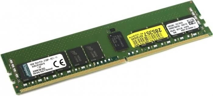 Модуль памяти Kingston KVR21R15S8K4/16