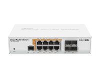 Коммутатор MikroTik CRS112-8P-4S-IN