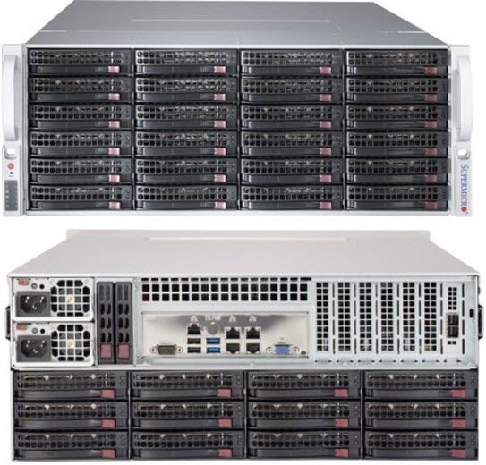 Корпус Supermicro CSE-847BE2C-R1K23LPB Корпус Supermicro CSE-847BE2C-R1K23LPB