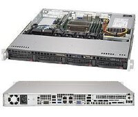 Серверная платформа 1U Supermicro SYS-5019S-MN4