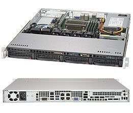 Серверная платформа 1U Supermicro SYS-5019S-MN4