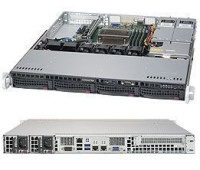 Серверная платформа 1U Supermicro SYS-5019S-MR