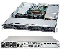 Серверная платформа 1U Supermicro SYS-5019S-WR