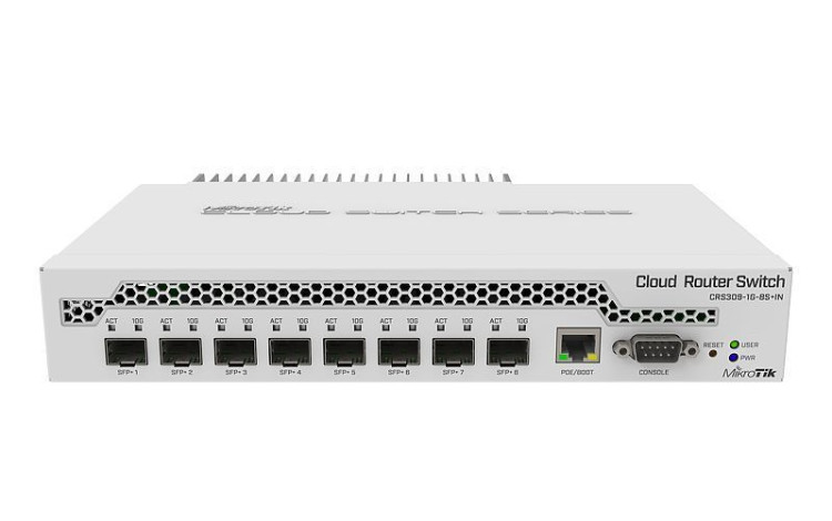 Маршрутизатор MikroTik CRS309-1G-8S+IN