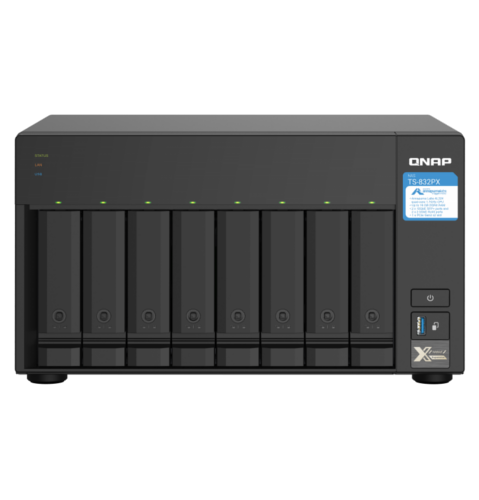 Сетевой RAID-накопитель QNAP TS-832PX-4G
