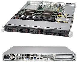 Серверная платформа 1U Supermicro SYS-1028R-TDW