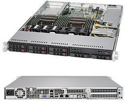Серверная платформа 1U Supermicro SYS-1028R-TDW Серверная платформа 1U Supermicro SYS-1028R-TDW
