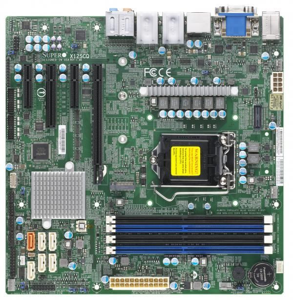 Материнская плата Supermicro MBD-X12SCQ-O Материнская плата Supermicro MBD-X12SCQ-O