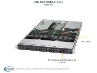Серверная платформа 1U Supermicro SYS-1028U-E1CR4+