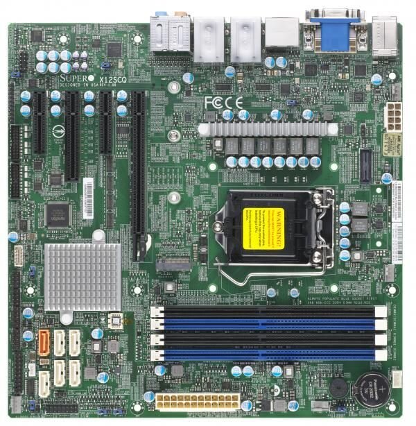 Материнская плата Supermicro MBD-X12SCQ-B