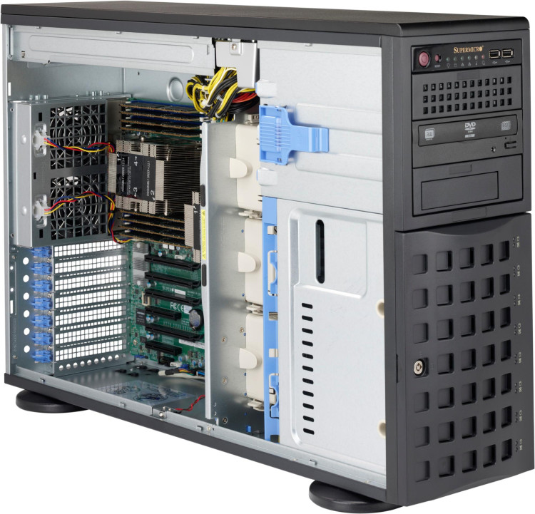 Корпус Supermicro CSE-743TQ-903B-SQ Корпус Supermicro CSE-743TQ-903B-SQ