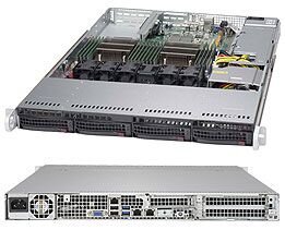 Корпус для сервера Supermicro CSE-815TQ-600WB