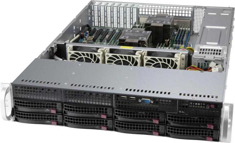 Корпус Supermicro CSE-825BTQC-R1K23LPB Корпус Supermicro CSE-825BTQC-R1K23LPB