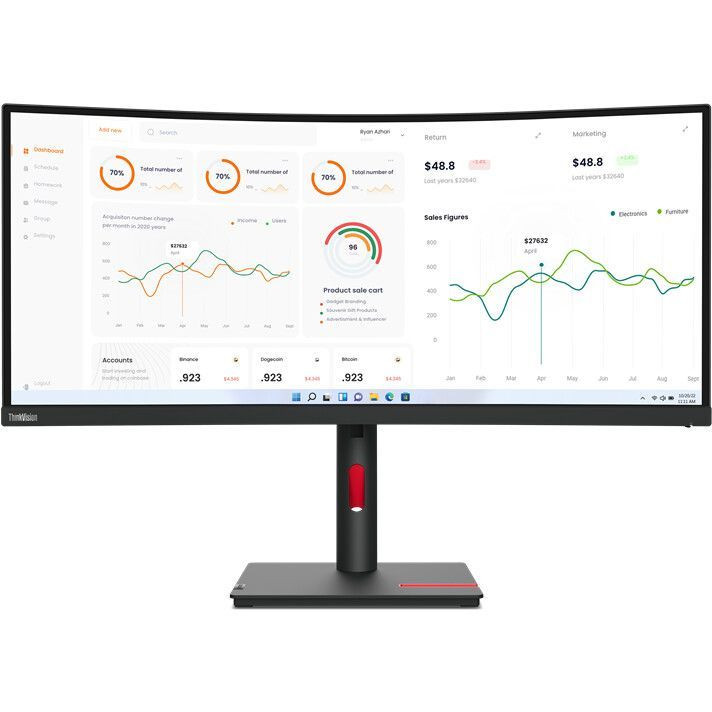 Монитор Lenovo 63D4GAS1CB