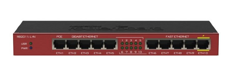 Маршрутизатор MikroTik RB2011IL-IN