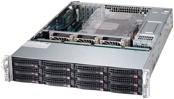 Корпус Supermicro CSE-826BAC12-R1K23LPB Корпус Supermicro CSE-826BAC12-R1K23LPB