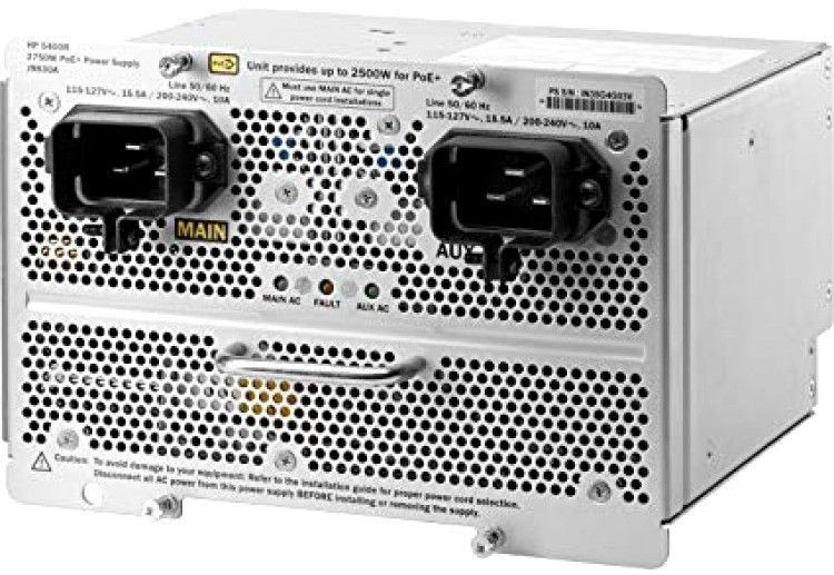 Блок питания Aruba 5400R 2750W PoE+ zl2 PSU