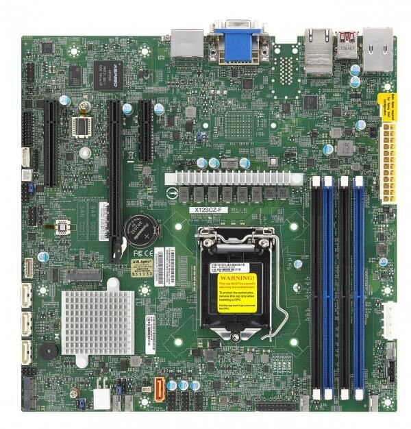 Материнская плата Supermicro MBD-X12SCZ-QF-O
