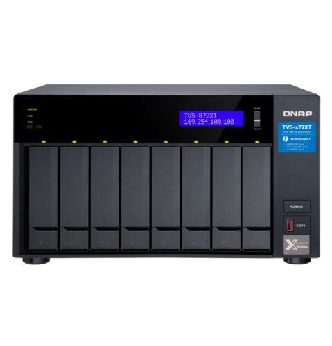 Сетевой RAID-накопитель QNAP TVS-872XT-i5-16G
