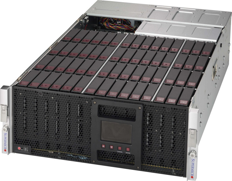 Корпус Supermicro CSE-946SE2C-R1K66JBOD Корпус Supermicro CSE-946SE2C-R1K66JBOD