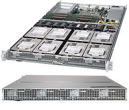 Серверная платформа 1U Supermicro SYS-6018R-TD8F