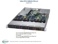Серверная платформа 1U Supermicro SYS-1028UX-CR-LL2
