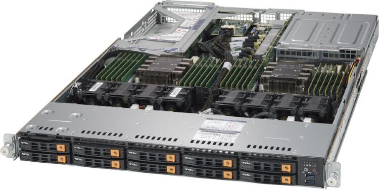 Серверная платформа Supermicro SYS-1029UZ-TN20R25M