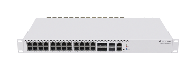 Коммутатор Mikrotik CRS326-4C+20G+2Q+RM