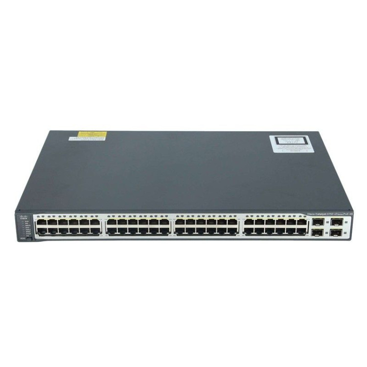 Коммутатор CISCO WS-C3750V2-48PS-E