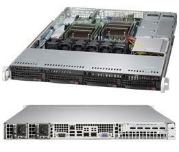 Корпус для сервера Supermicro CSE-815TQ-R654CB