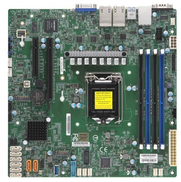 Материнская плата Supermicro MBD-X11SCH-LN4F-O Материнская плата Supermicro MBD-X11SCH-LN4F-O
