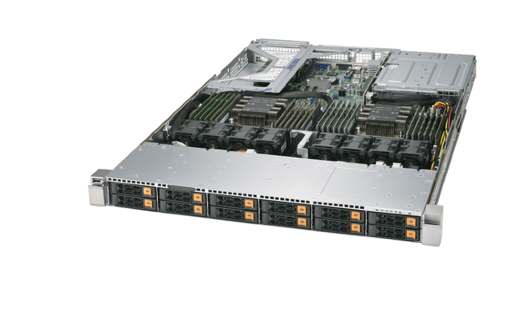 Серверная платформа Supermicro SYS-1029U-TN12RV-NEBS-DC