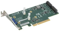 Контроллер Supermicro AOC-SLG3-2M2
