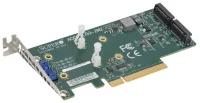 Контроллер Supermicro AOC-SLG3-2M2