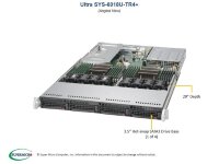 Серверная платформа 1U Supermicro SYS-6018U-TR4+
