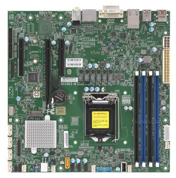 Материнская плата Supermicro MBD-X11SCZ-Q-O