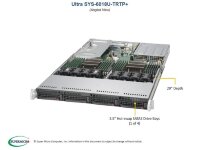 Серверная платформа 1U Supermicro SYS-6018U-TRTP+